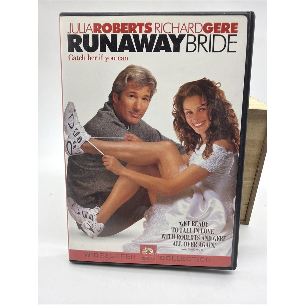 Runaway Bride DVD 1999 Widescreen Julia Roberts Richard Gere Romantic Comedy